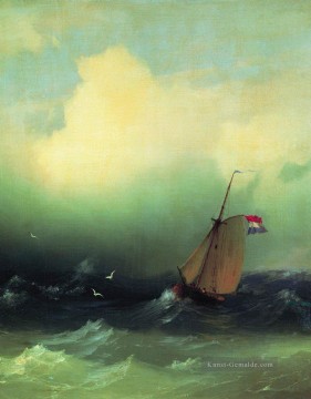  russisch - Sturm auf dem Meer 1847 Verspielt Ivan Aiwasowski RUSSISCH